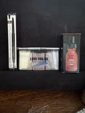 NYX Highlight Palette + Hue Shifter +‎ Brow & Eye Bundle